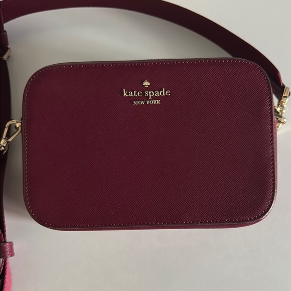kate spade Burgundy Crossbody Bag with wallet - Picture 4 of 6